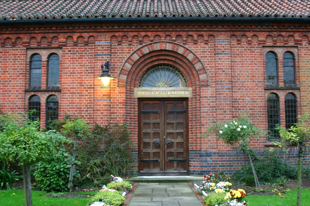 Exterior of the Columbarium, Completed in 1911 by Ernest George