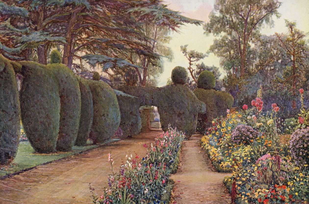 "September Afternoon", Campsea Ashe, Suffolk by Ernest Arthur Rowe