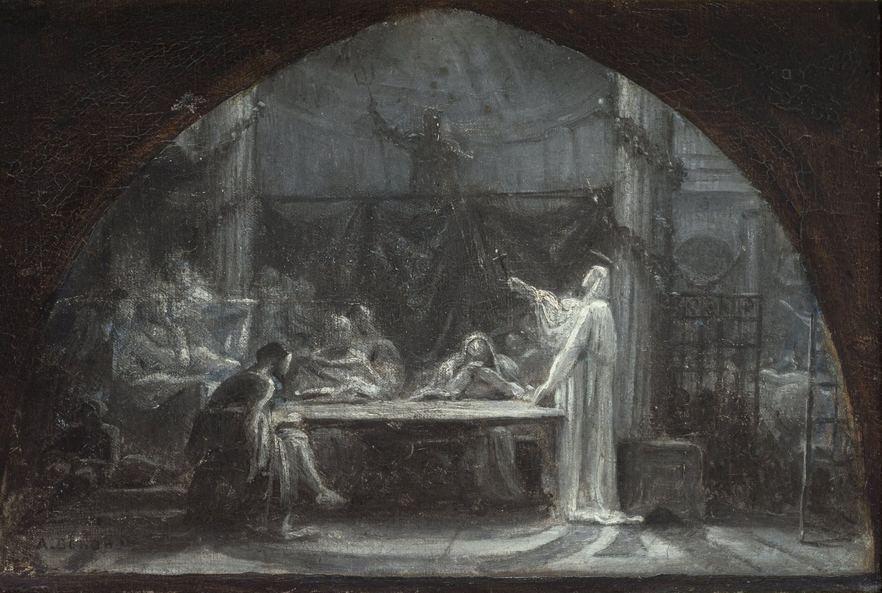 Sketches for the Church of Saint-Gervais-Saint-Protais, circa 1863 by Ernest Augustin Gendron
