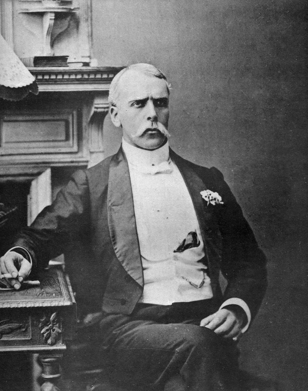 ES Willard, British actor, as Jim the Penman by Ernest Barraud