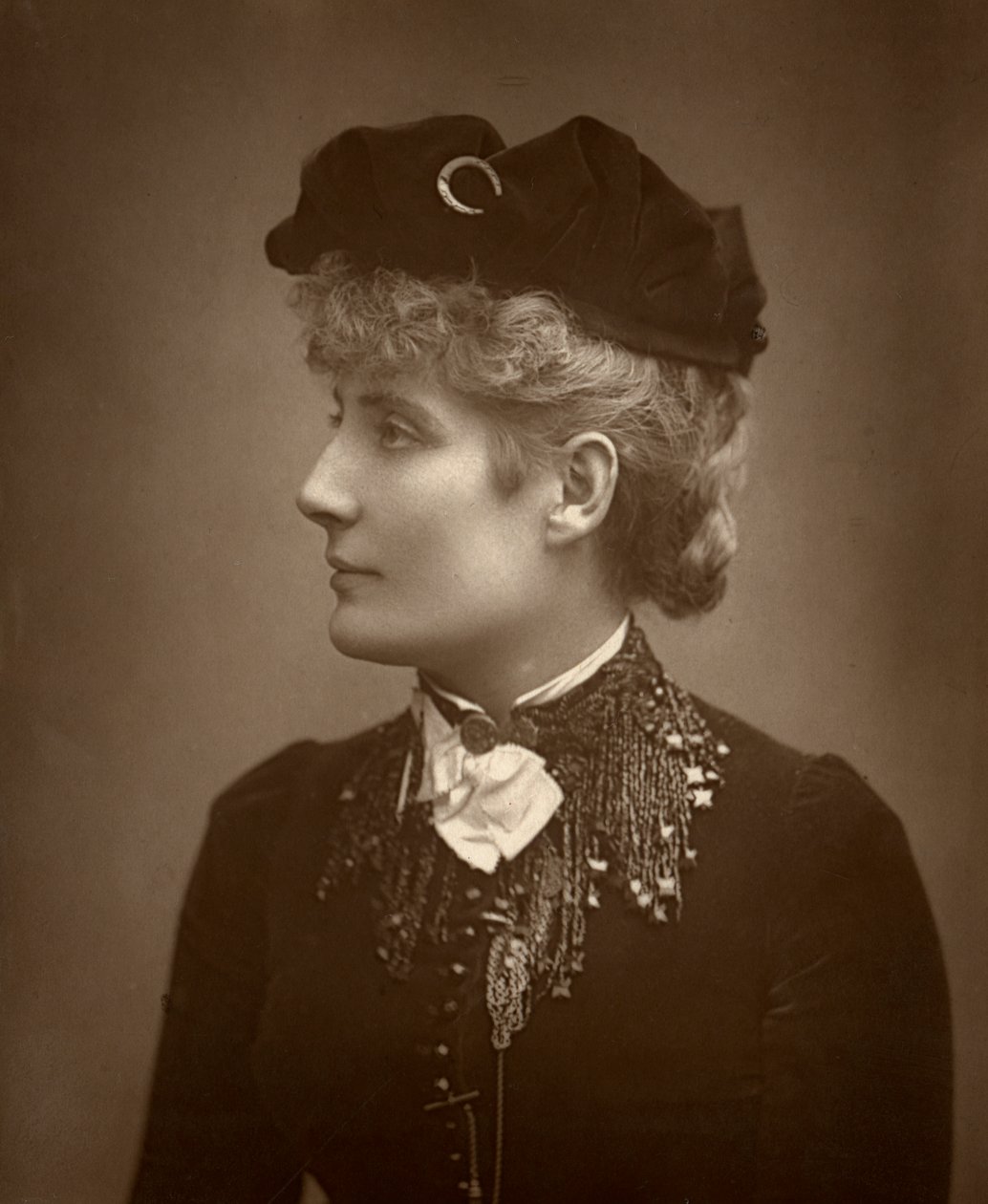 Harriett Jay, British author and playwright by Ernest Barraud