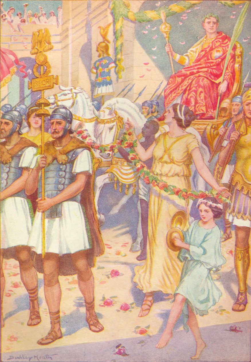 His progress was as that of a king, c1912 by Ernest Dudley Heath