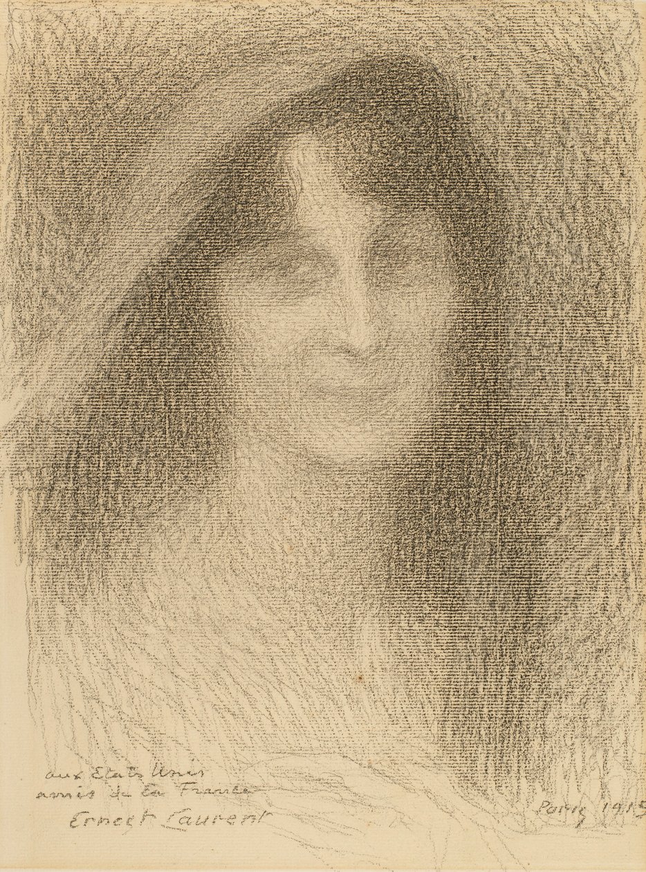 Female Head by Ernest-Joseph Laurent
