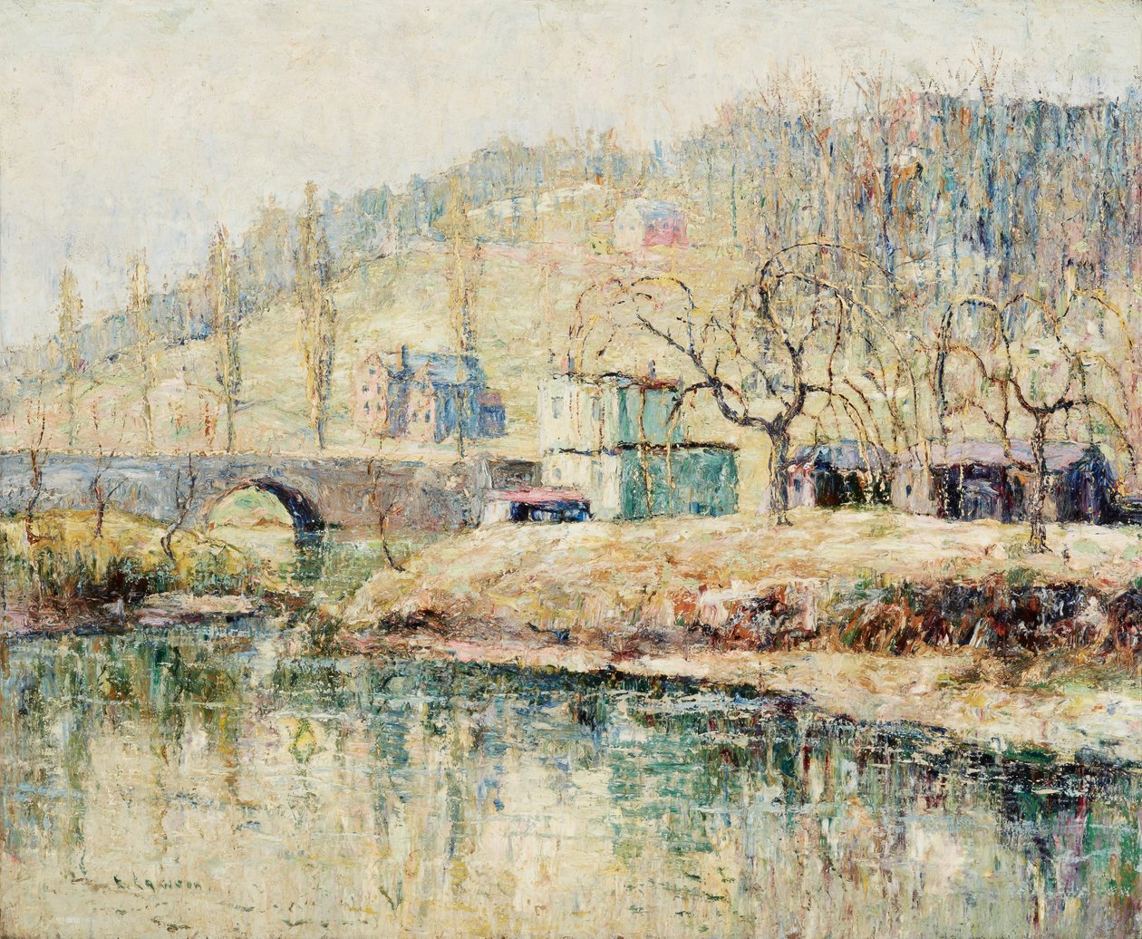 April by Ernest Lawson
