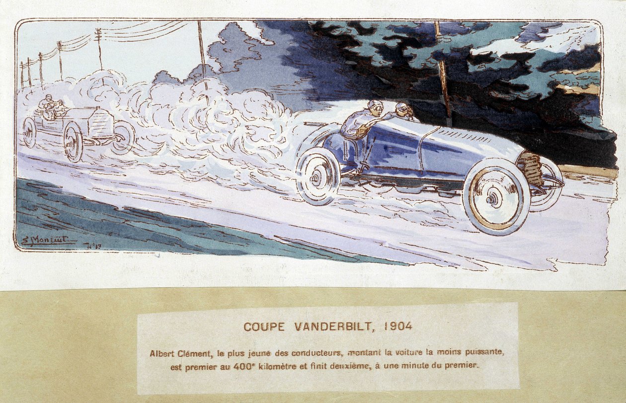 Racing: The Vanderbilt Cup in 1904 by Ernest Montaut