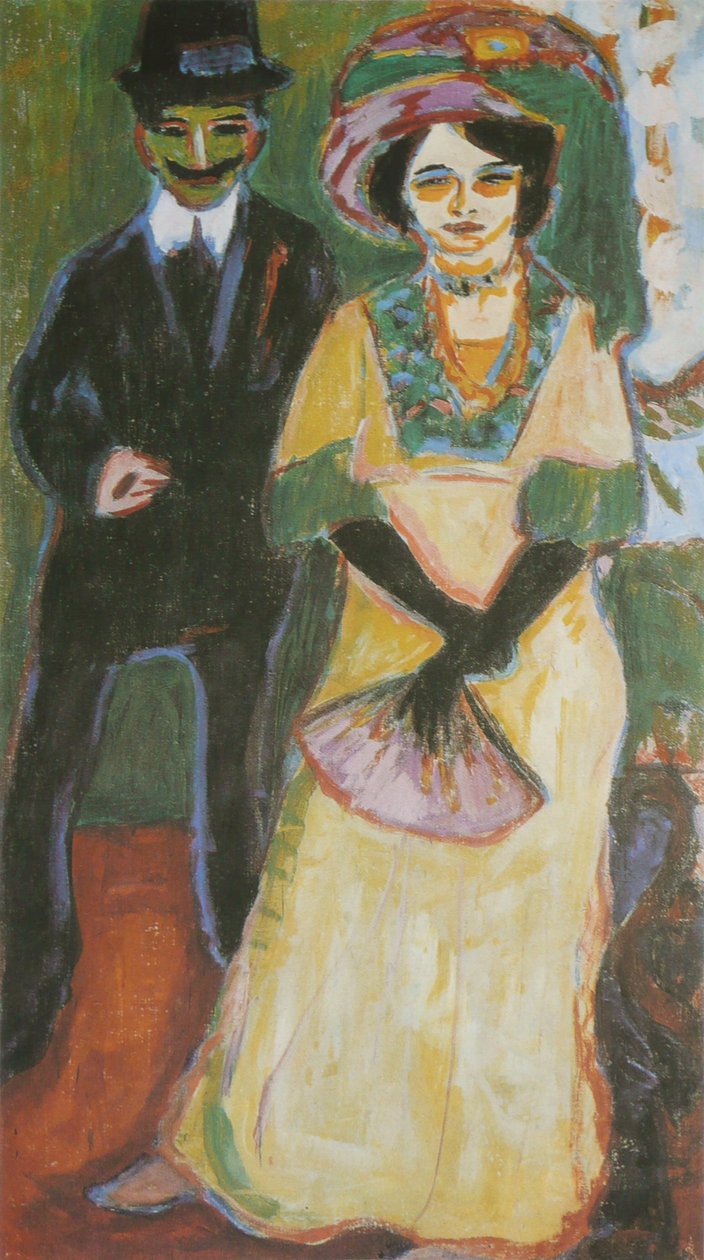 Dodo and His Brother by Ernst Ludwig Kirchner
