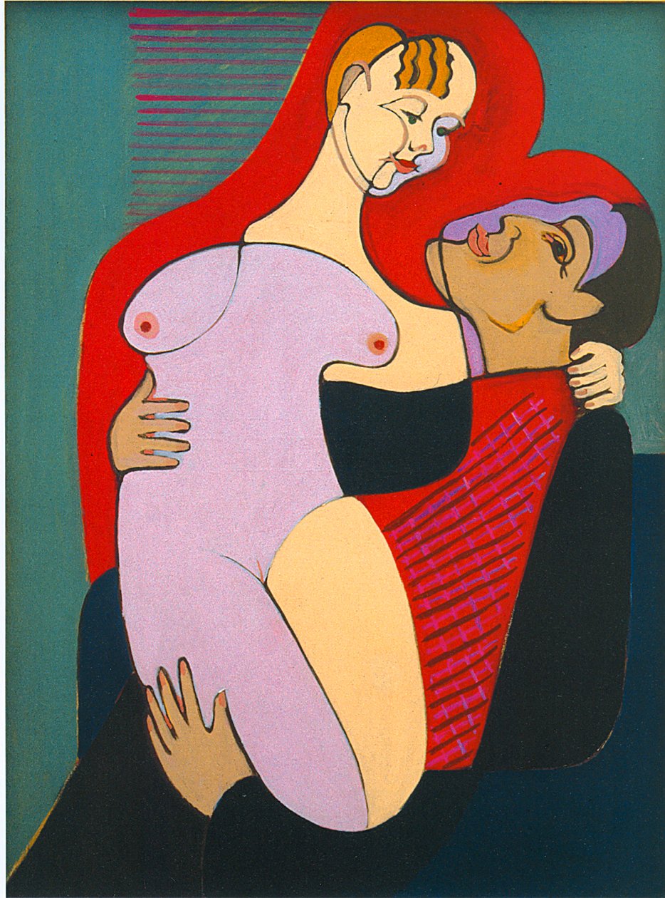 Great Lovers by Ernst Ludwig Kirchner