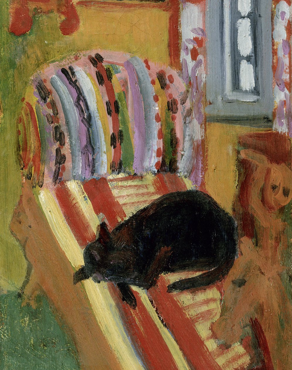 The Living Room, 1920 (detail) by Ernst Ludwig Kirchner