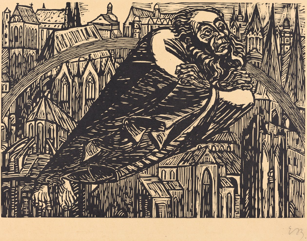 The Cathedrals by Ernst Barlach