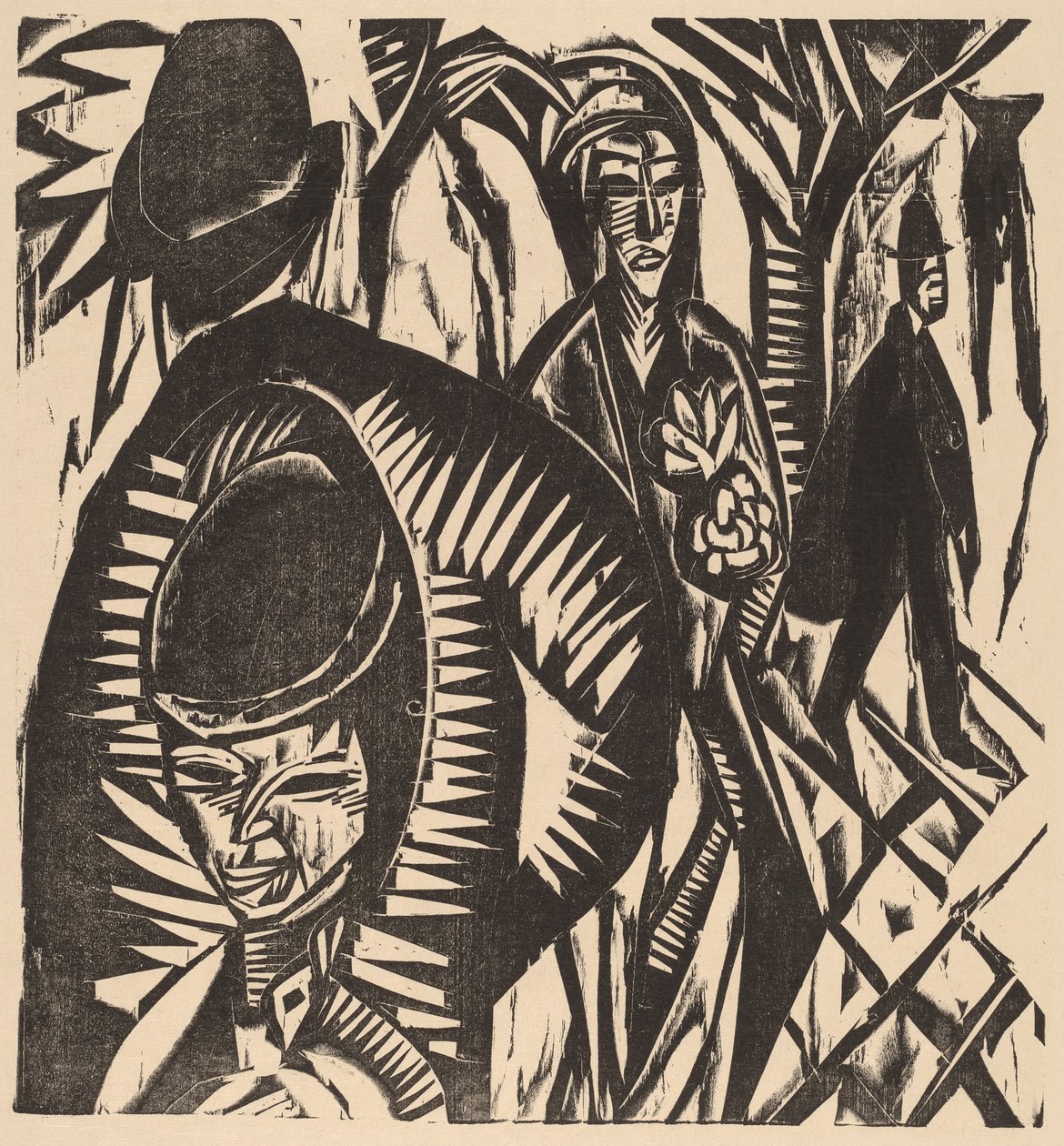 Street Scene After the Rain, 1914 by Ernst Ludwig Kirchner