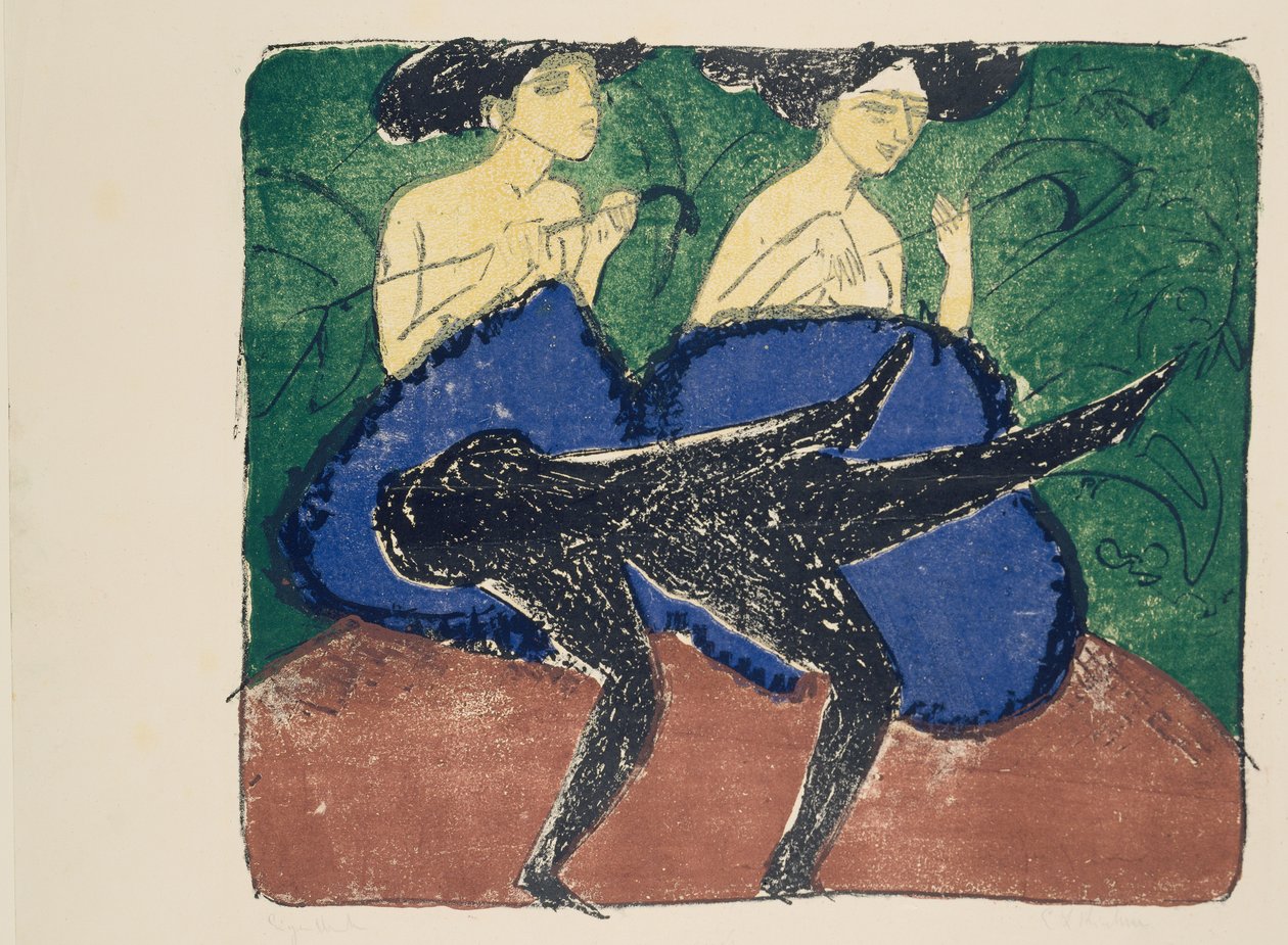American Girls by Ernst Ludwig Kirchner