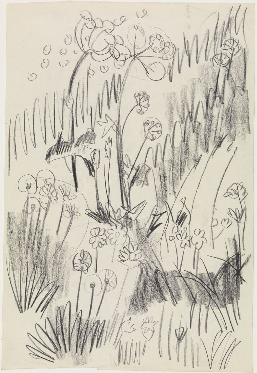 Flower Meadow by Ernst Ludwig Kirchner