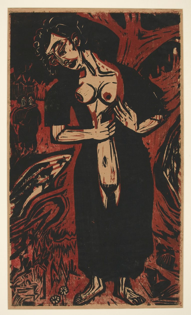 The Suicide by Ernst Ludwig Kirchner
