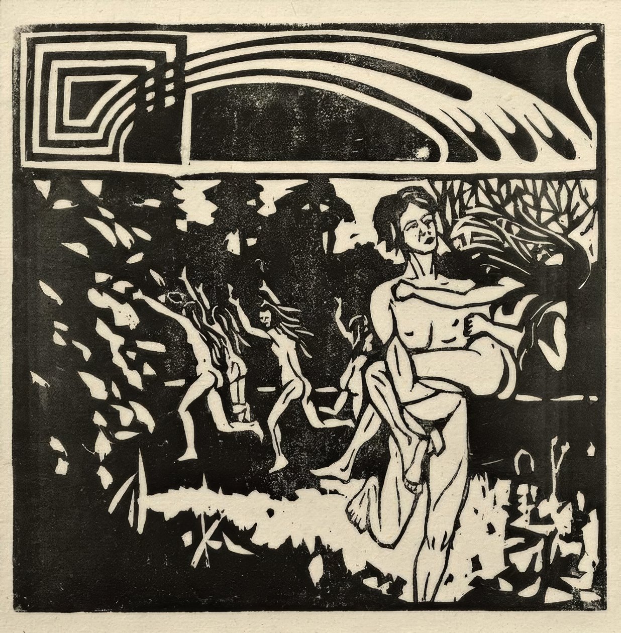 Abduction by Ernst Ludwig Kirchner