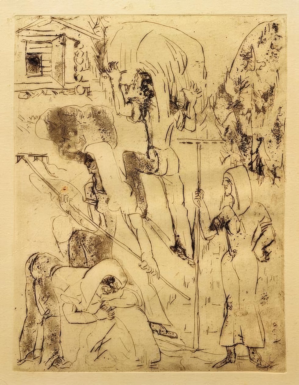 Hay Harvest by Ernst Ludwig Kirchner