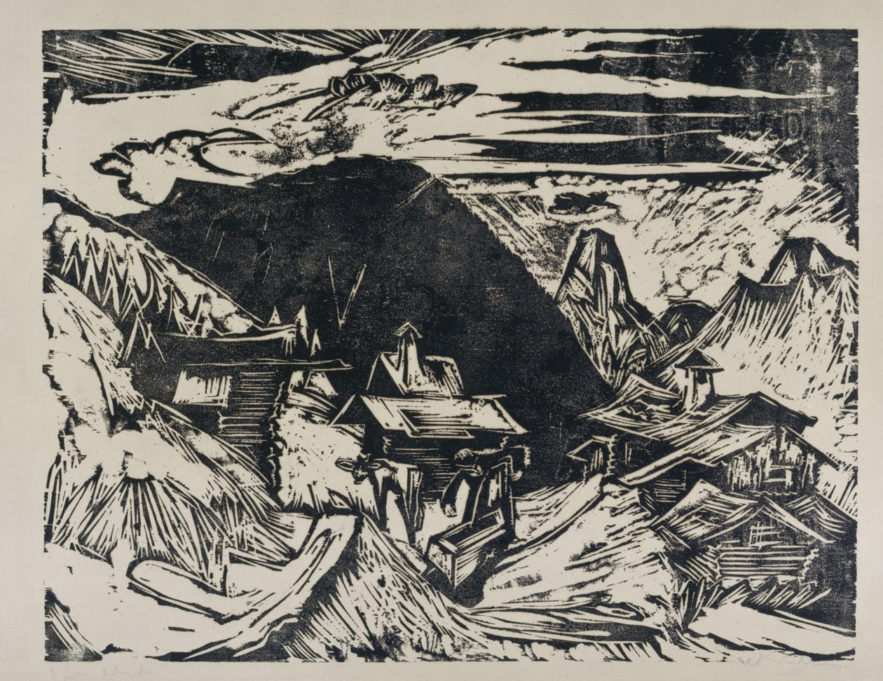 Stafelalp by Ernst Ludwig Kirchner