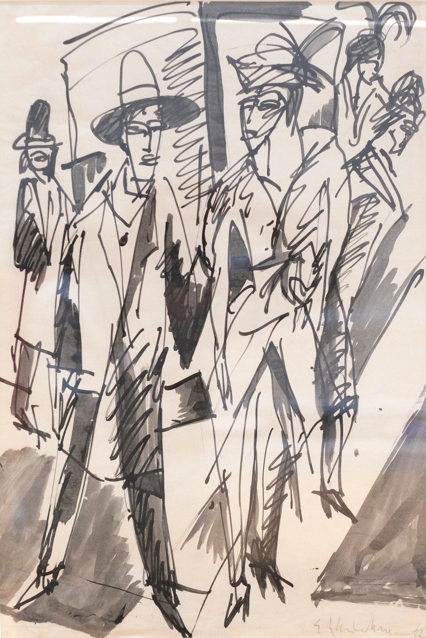 Stars of the Road by Ernst Ludwig Kirchner