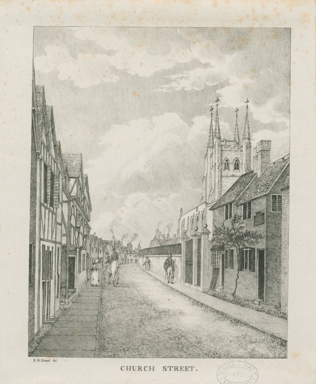 Tamworth - Church Street by Etienne Bruno Hamel