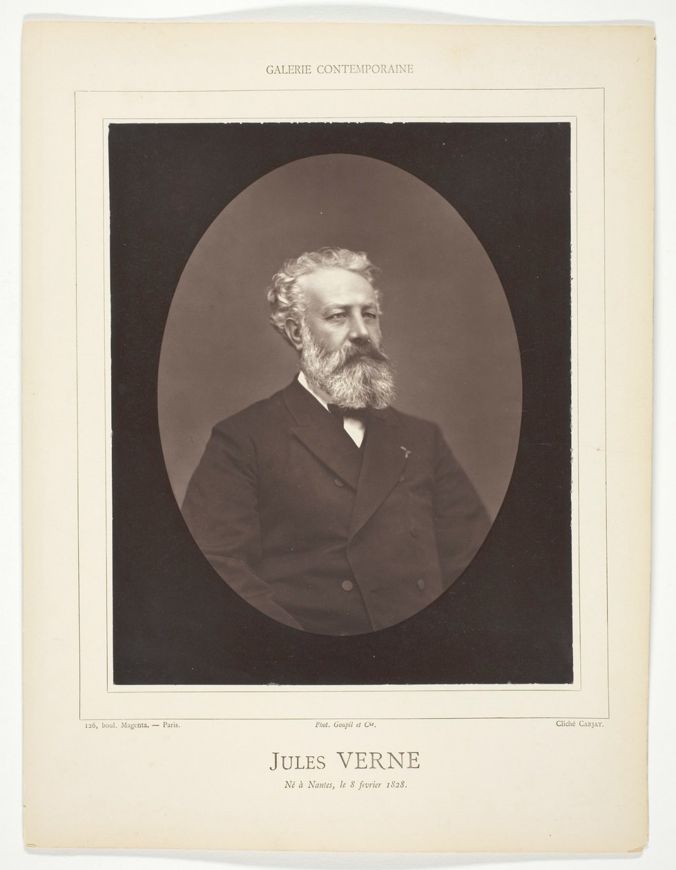 Jules Verne by Etienne Carjat