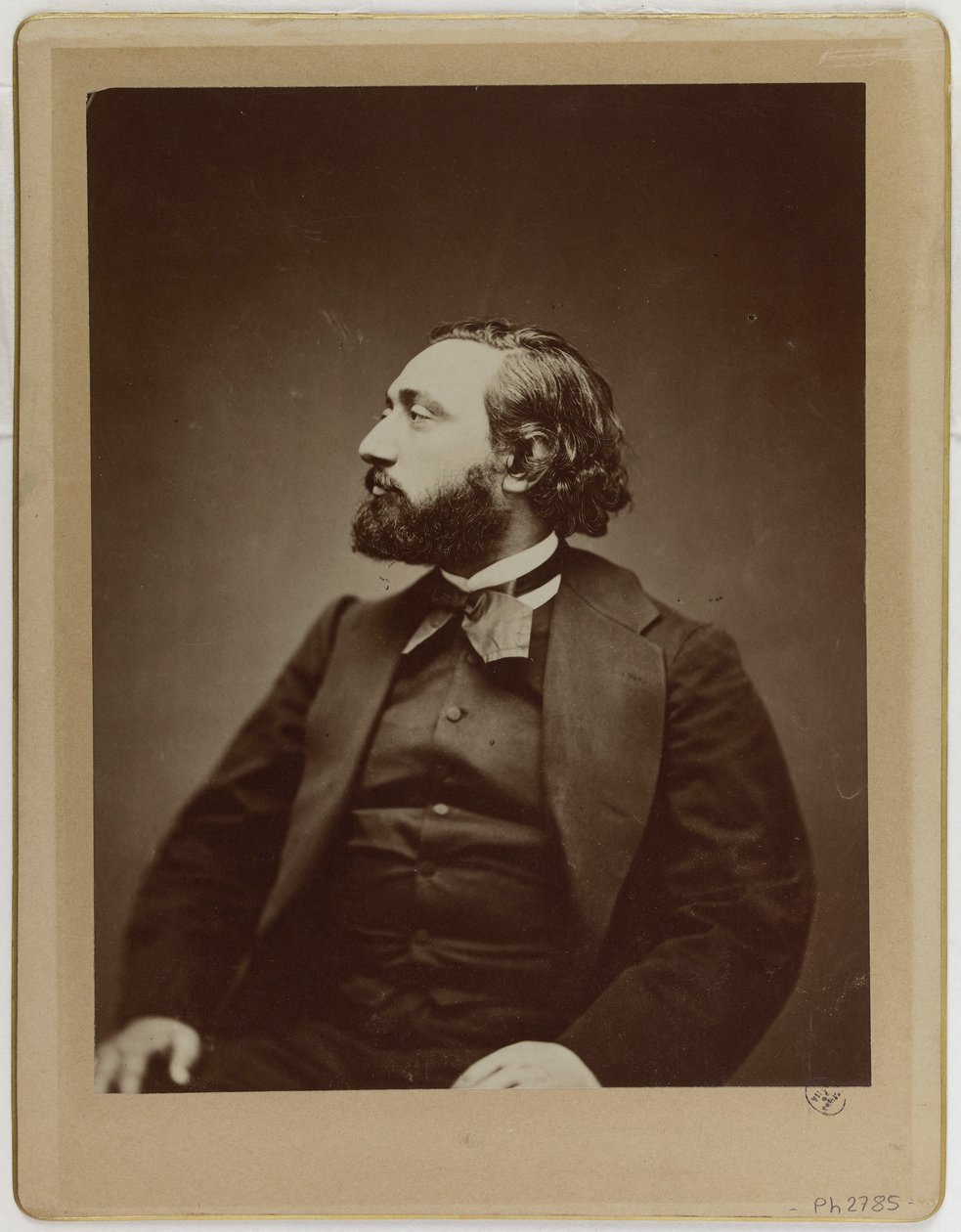 Léon Gambetta (1838-1882), Lawyer and Politician by Etienne Carjat