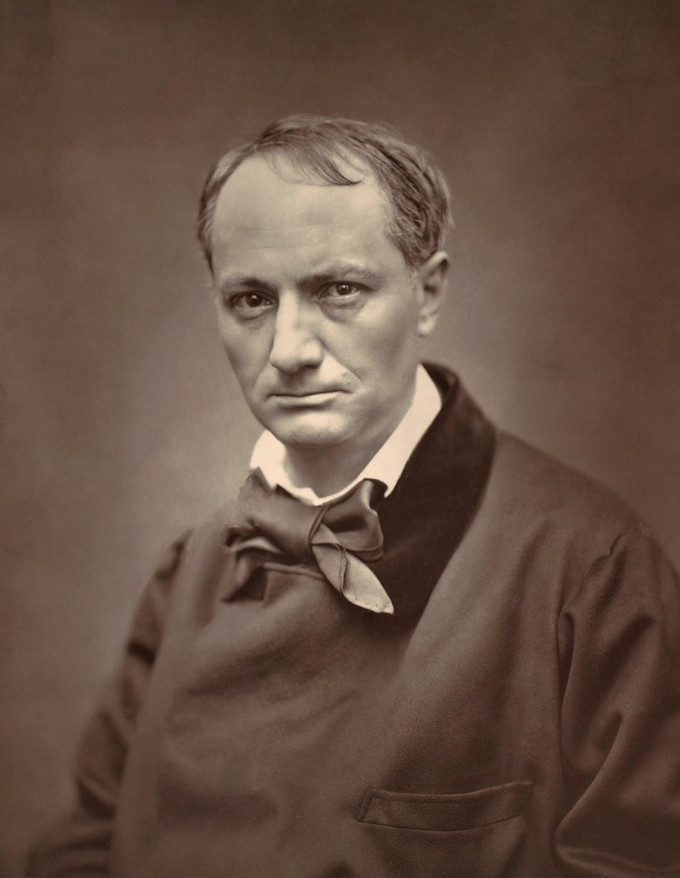 Portrait of Charles Baudelaire by Etienne Carjat