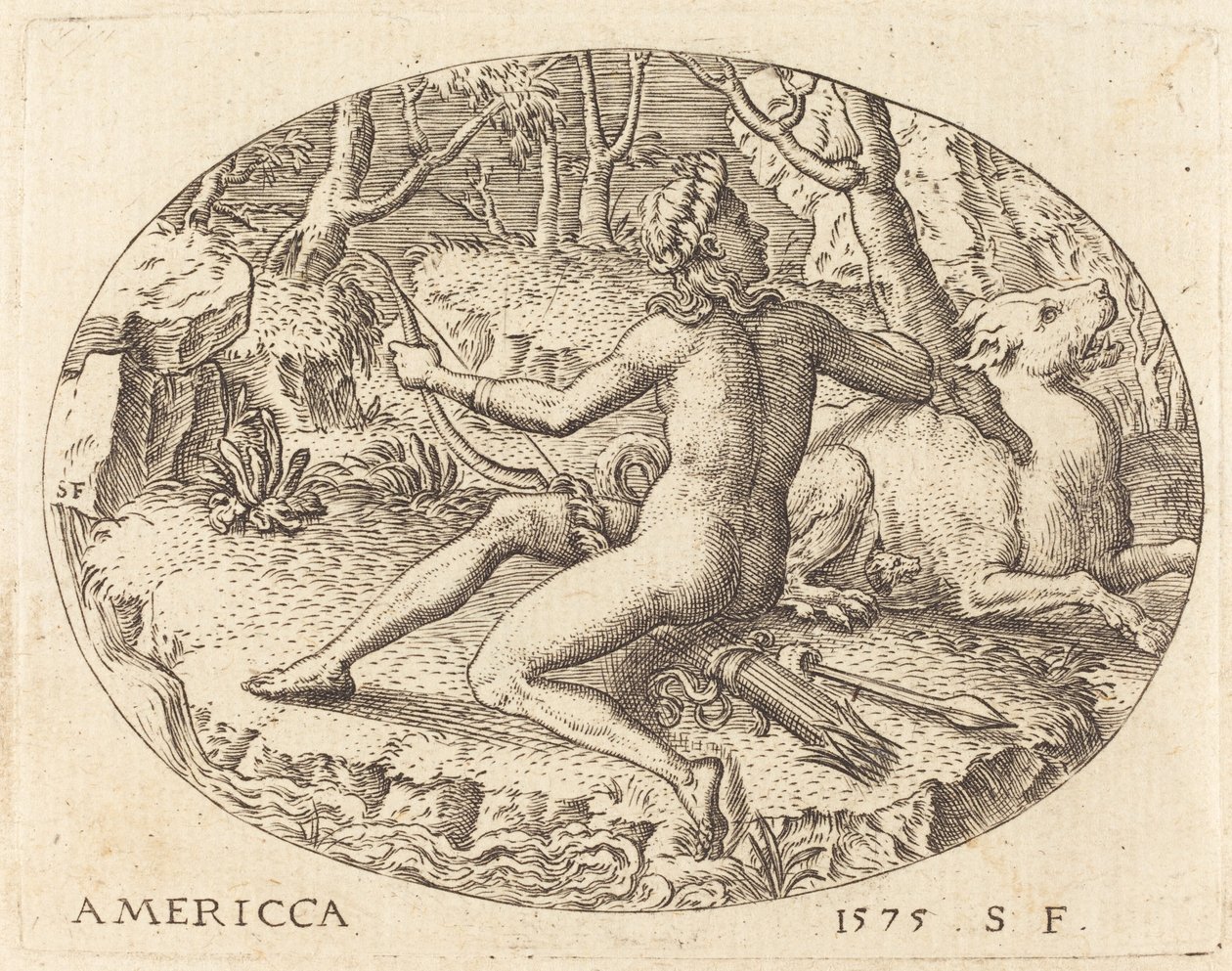 America by Etienne Delaune