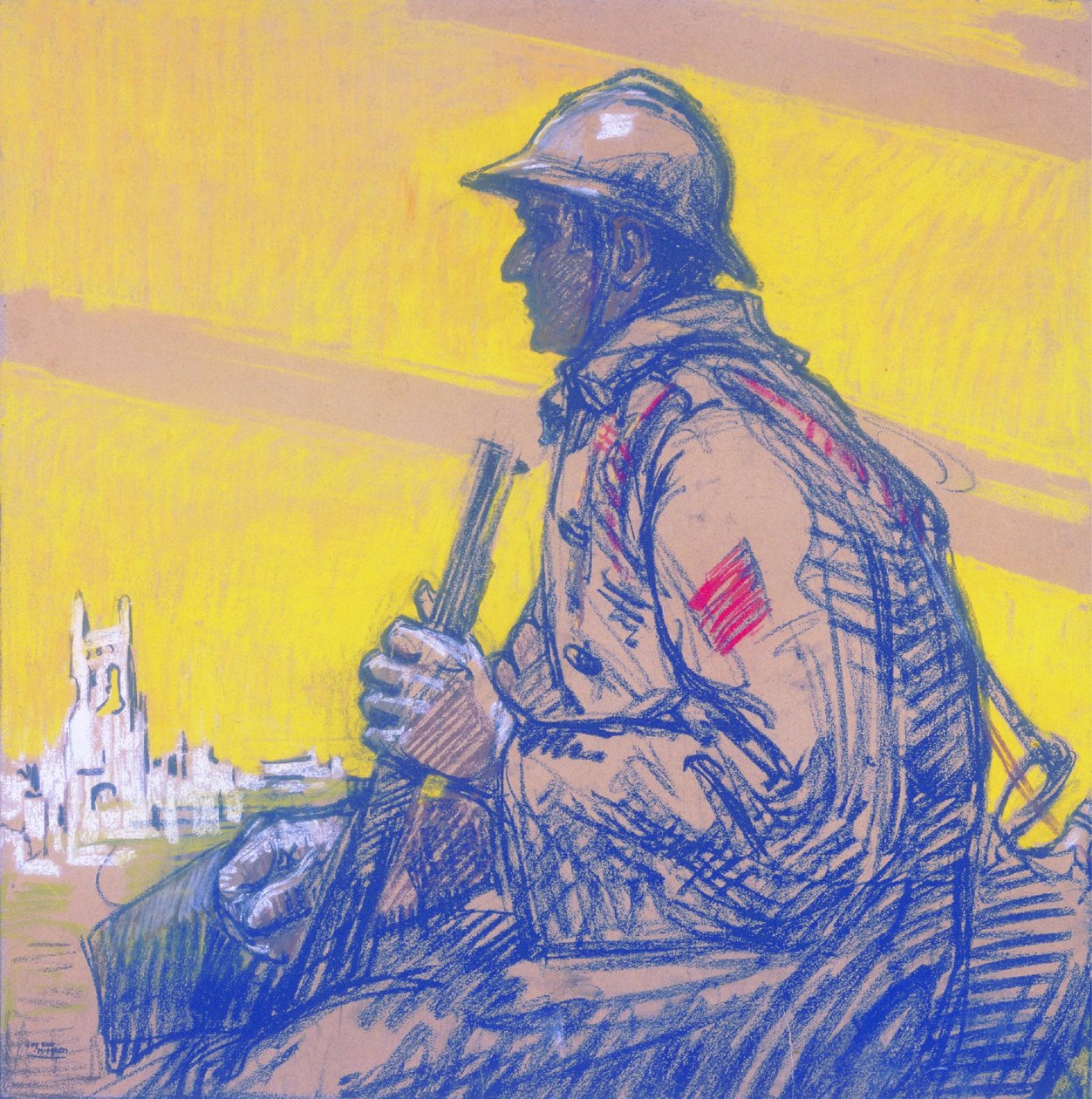 The End of the War by Eugeen van Mieghem