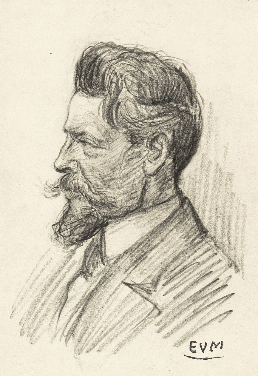 The Painter Jan De Graef by Eugeen van Mieghem