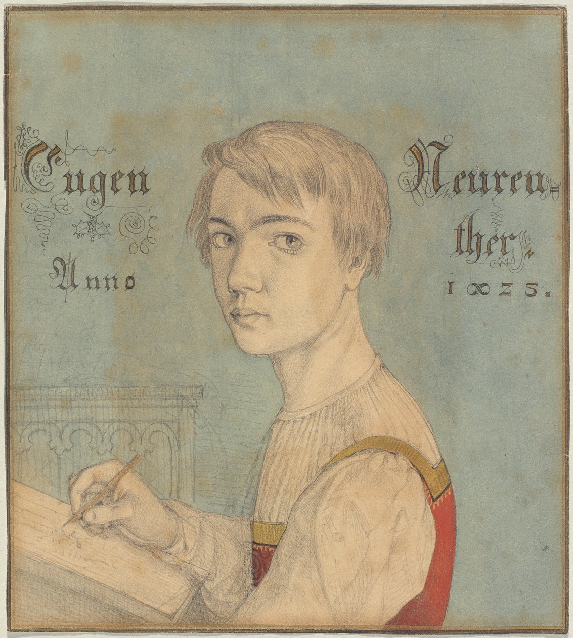 Self-Portrait by Eugen Napoleon Neureuther