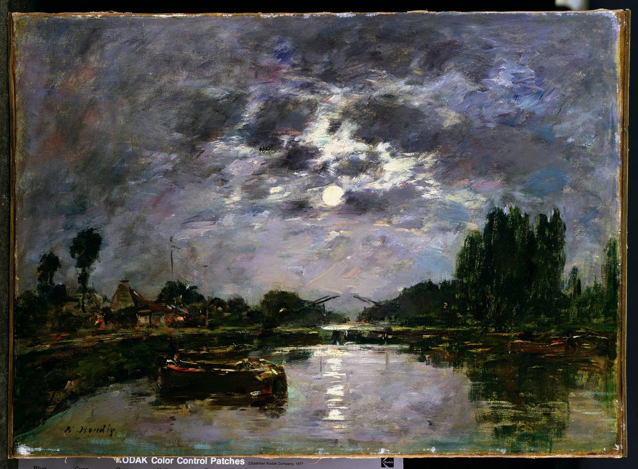 The Effect of the Moon by Eugene Louis Boudin