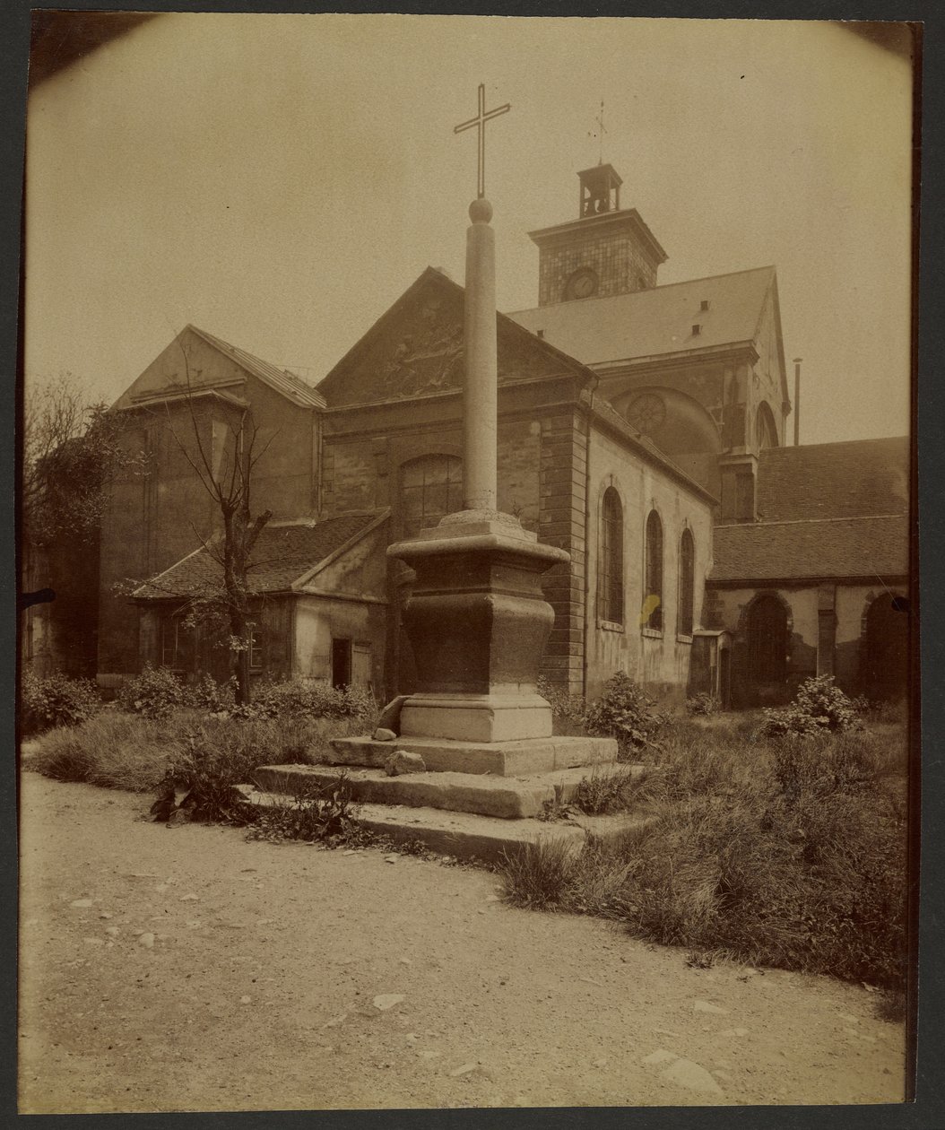 Former Sainte-Marguerite Cemetery, Rue Saint-Bernard by Eugène Atget