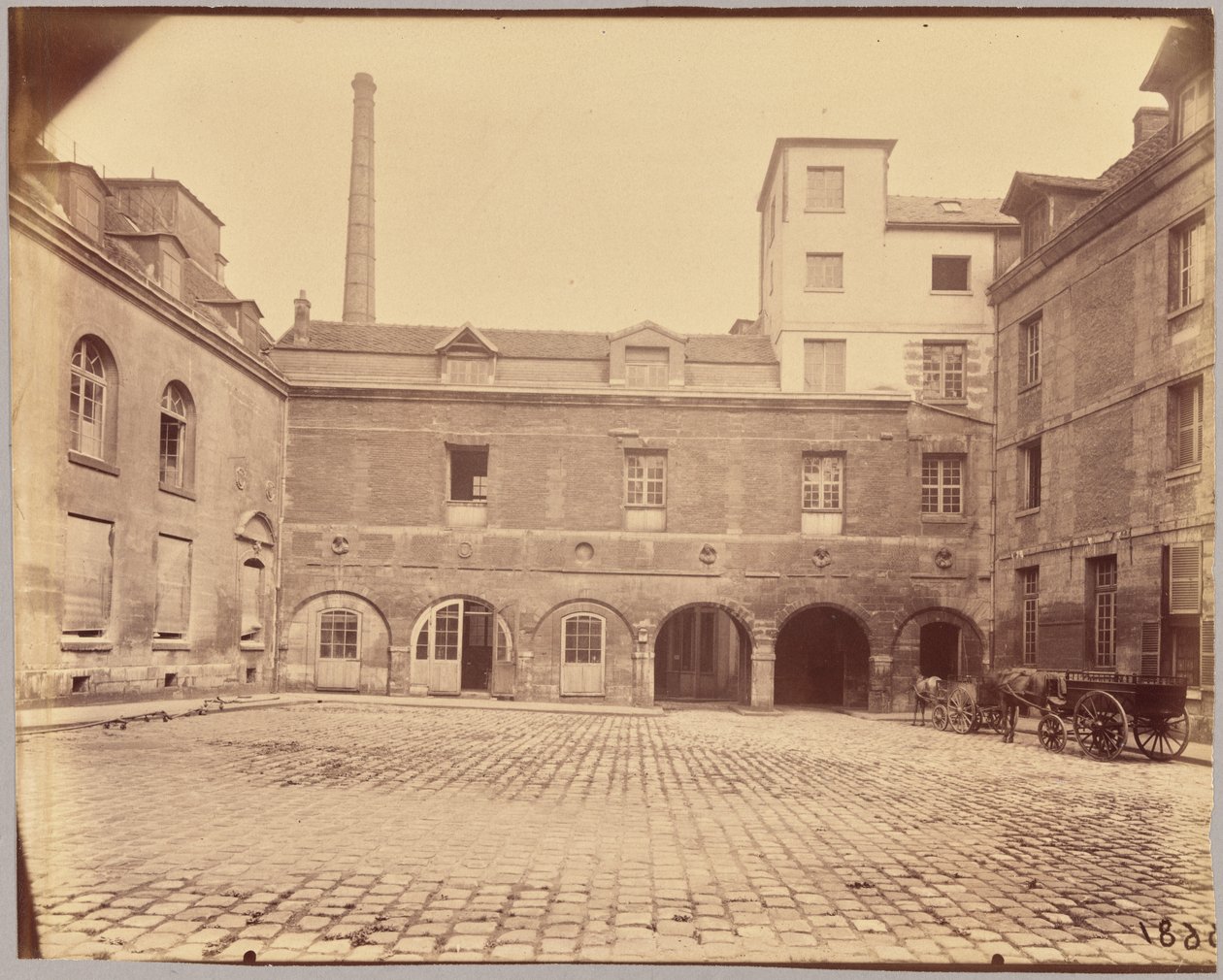 Hotel Scipion Sardini by Eugène Atget