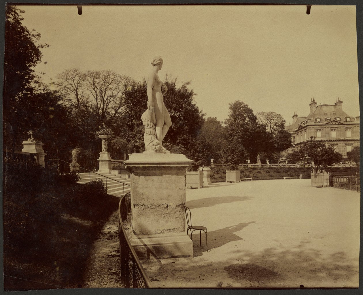 Luxembourg Garden by Eugène Atget