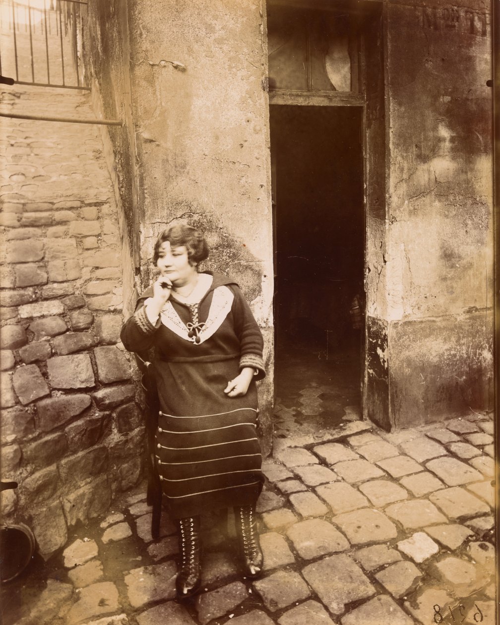 La Villette, Rue Asselin by Eugène Atget