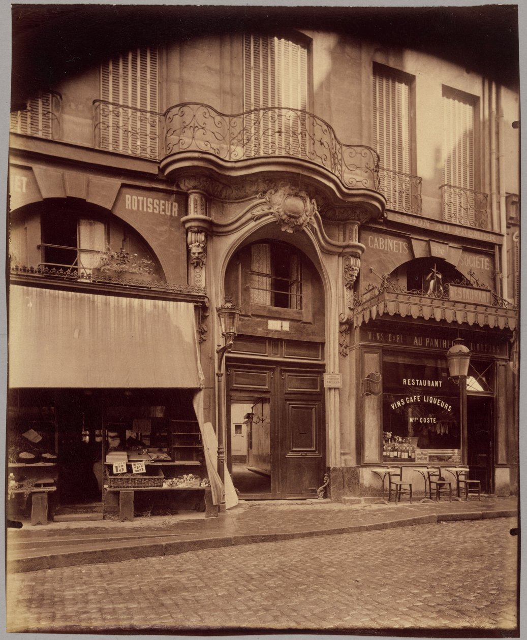 House on Rue Saint-Jacques by Eugène Atget