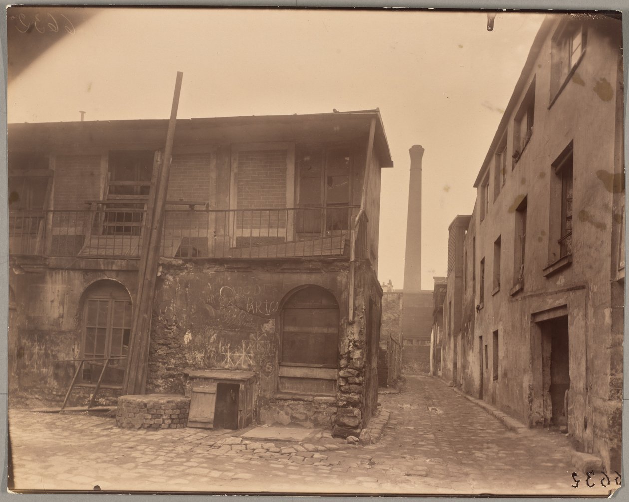 Passage Moret, Alley of the Gobelins by Eugène Atget