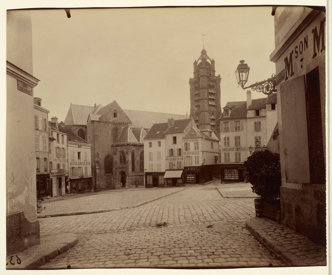 Pontoise, Place du Grand Martroy by Eugène Atget