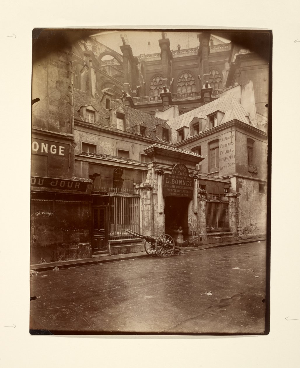 Rue du Jour by Eugène Atget