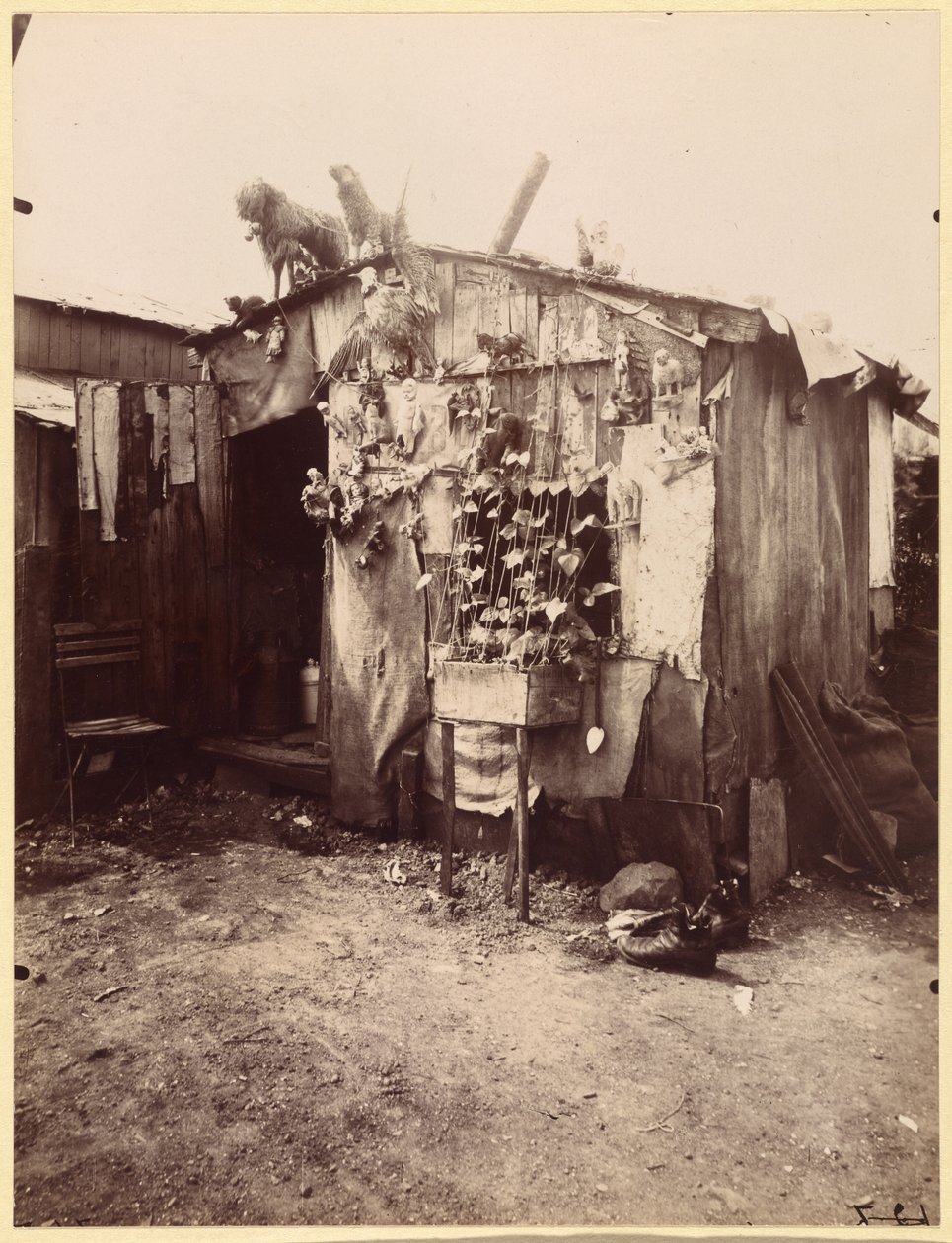 House of a Ragpicker by Eugène Atget