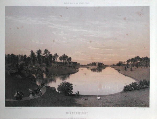 The Bois de Boulogne from 
