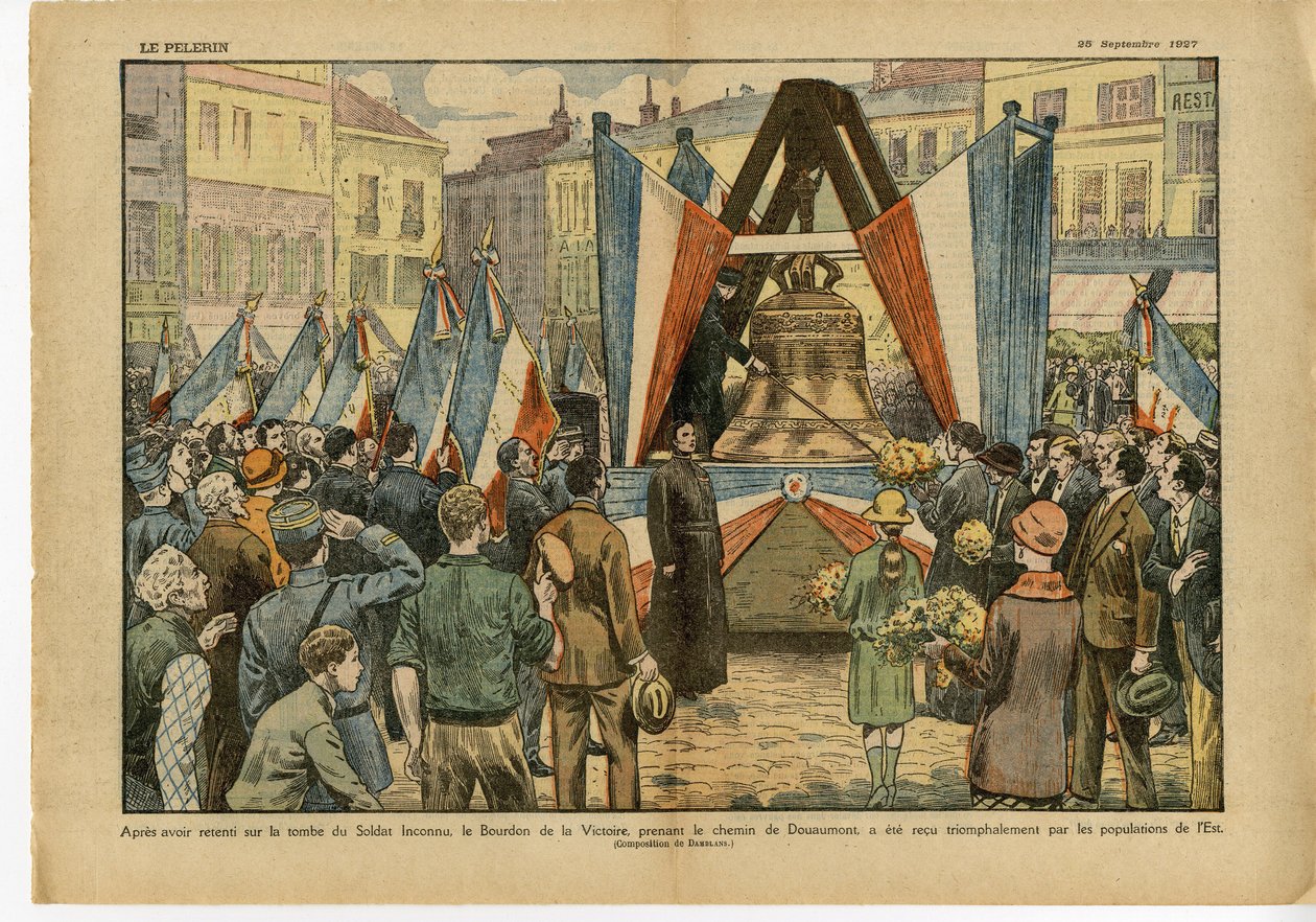 Illustration of Eugene Damblans in Le Pelerin by Eugene Damblans
