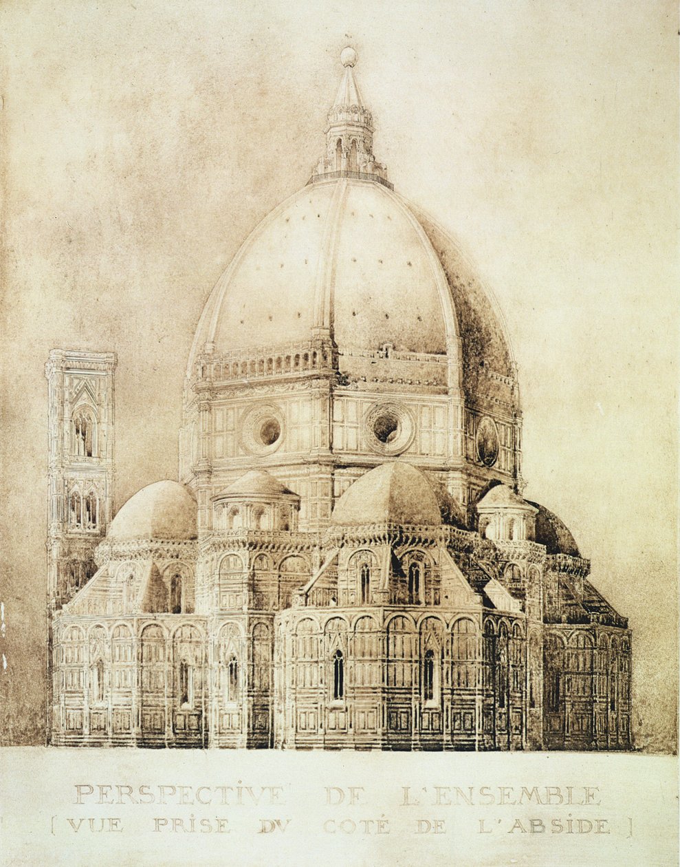 Florence Cathedral from the East, from 