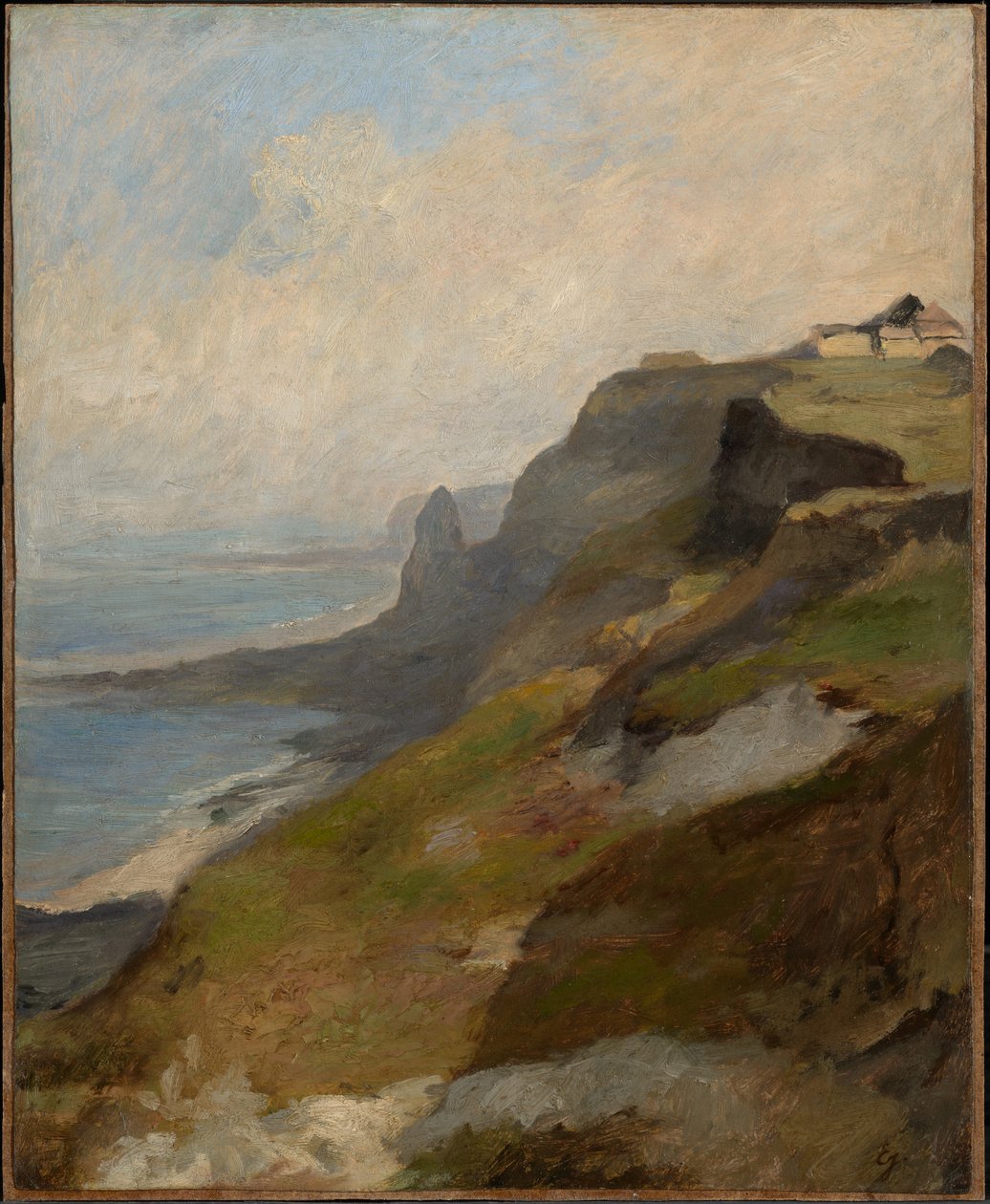 Cliffs of Normandy by Eugene Isabey