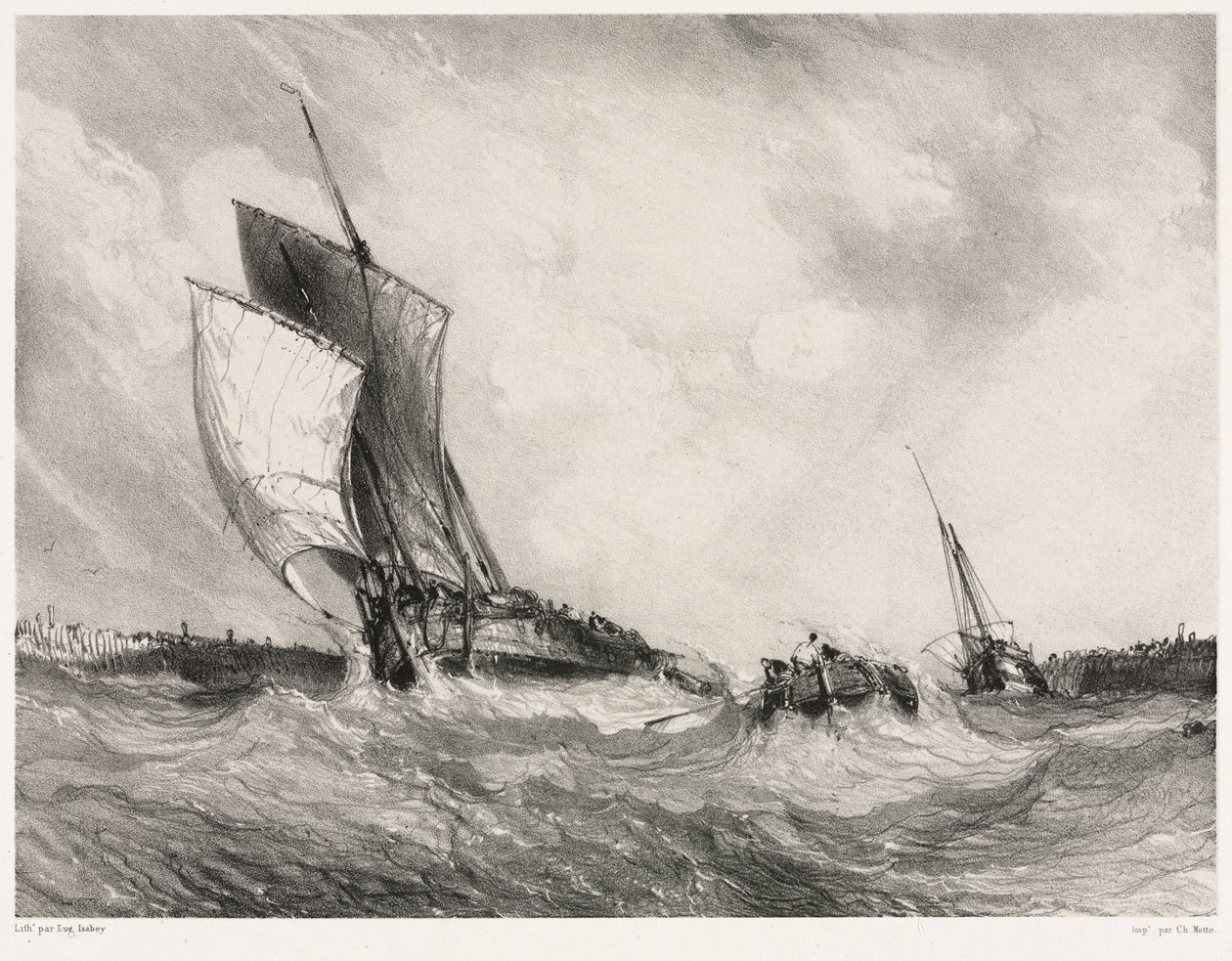 Six Marines: Return to Port by Eugene Isabey