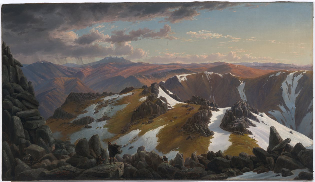 North-east View from the Northern Top of Mount Kosciusko by Eugene von Guérard