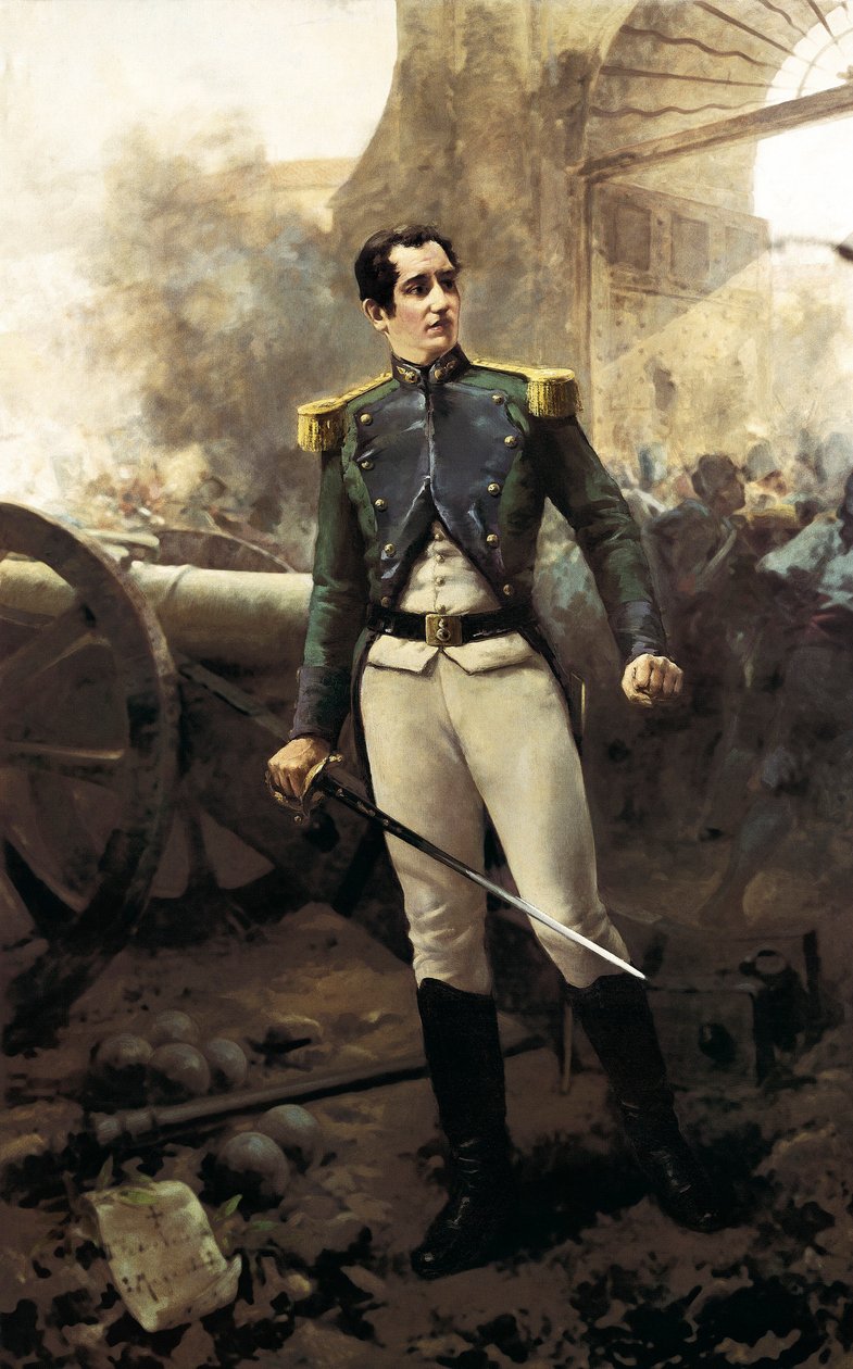 Portrait of Pedro Velarde y San Juan, Spanish Military Man, 2nd May 1808