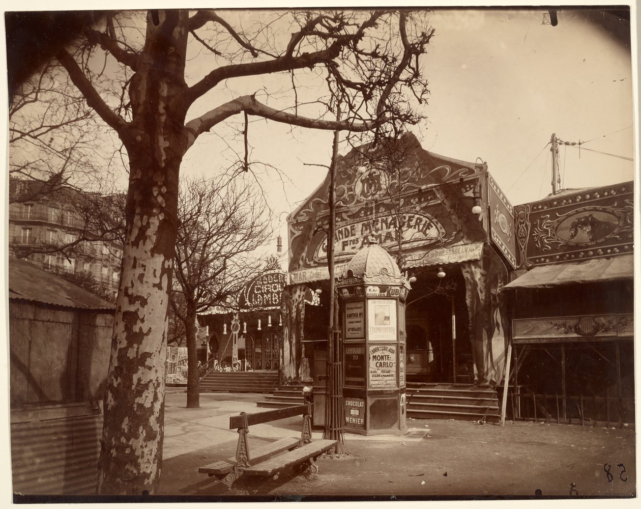 Vaugirard Festival by Eugène Atget
