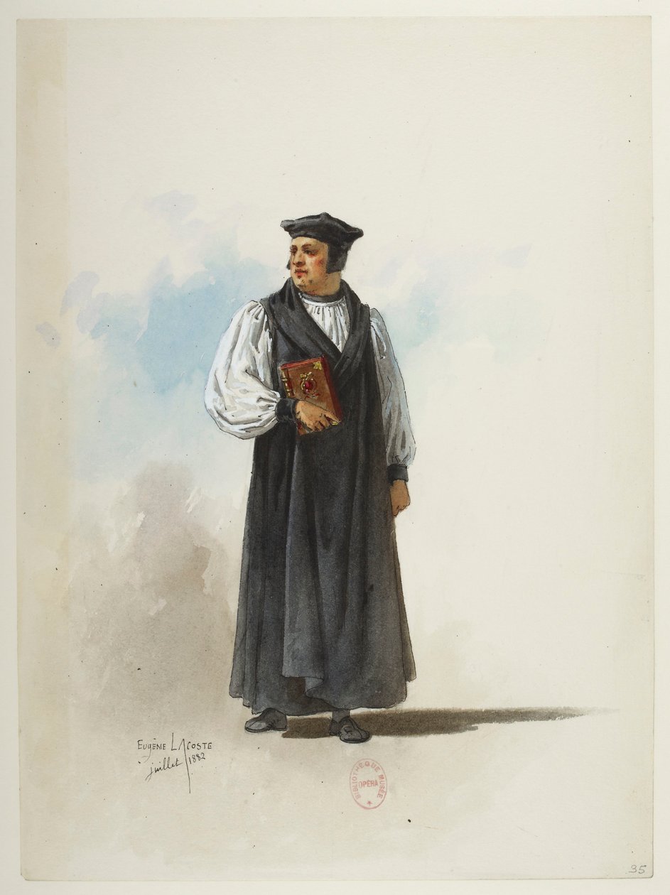 Costume by Eugene Lacoste