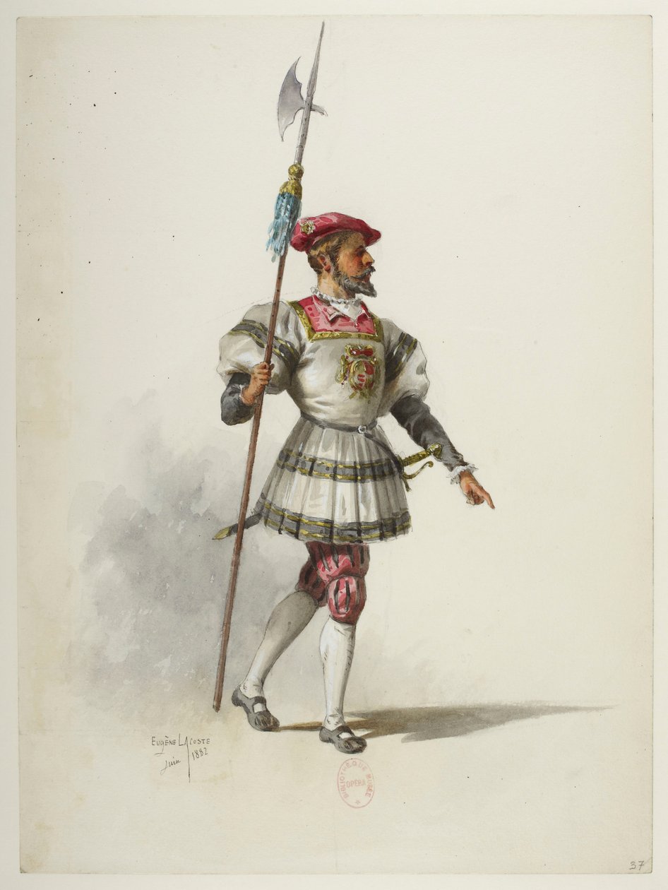 Costume by Eugene Lacoste