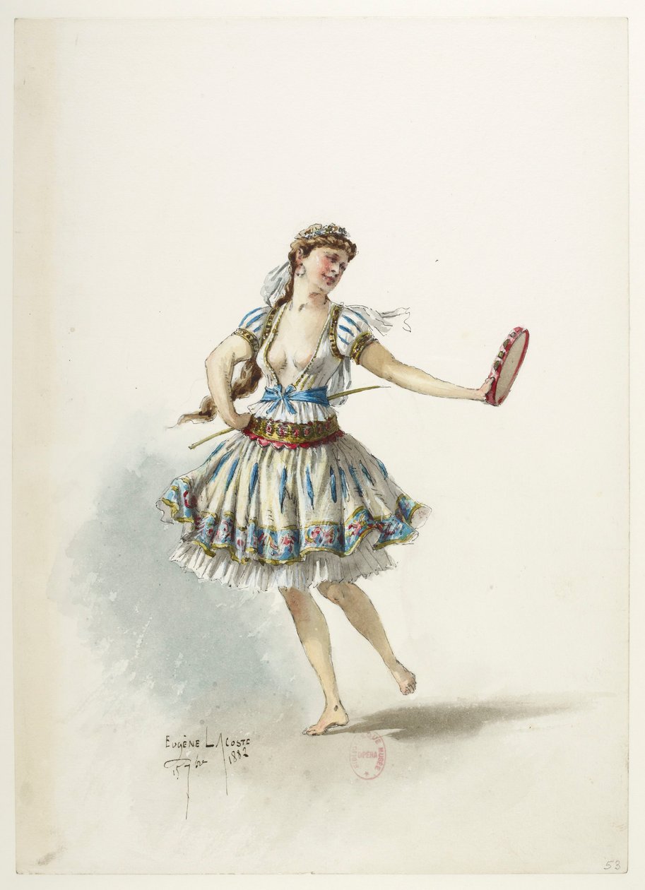 Costume by Eugene Lacoste